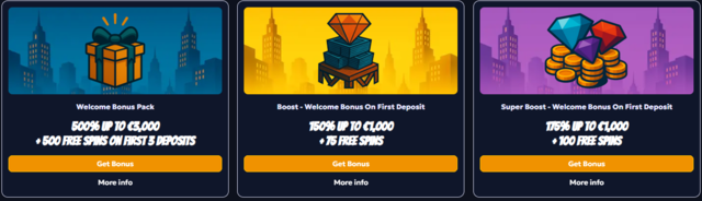 Casper Bets bonus